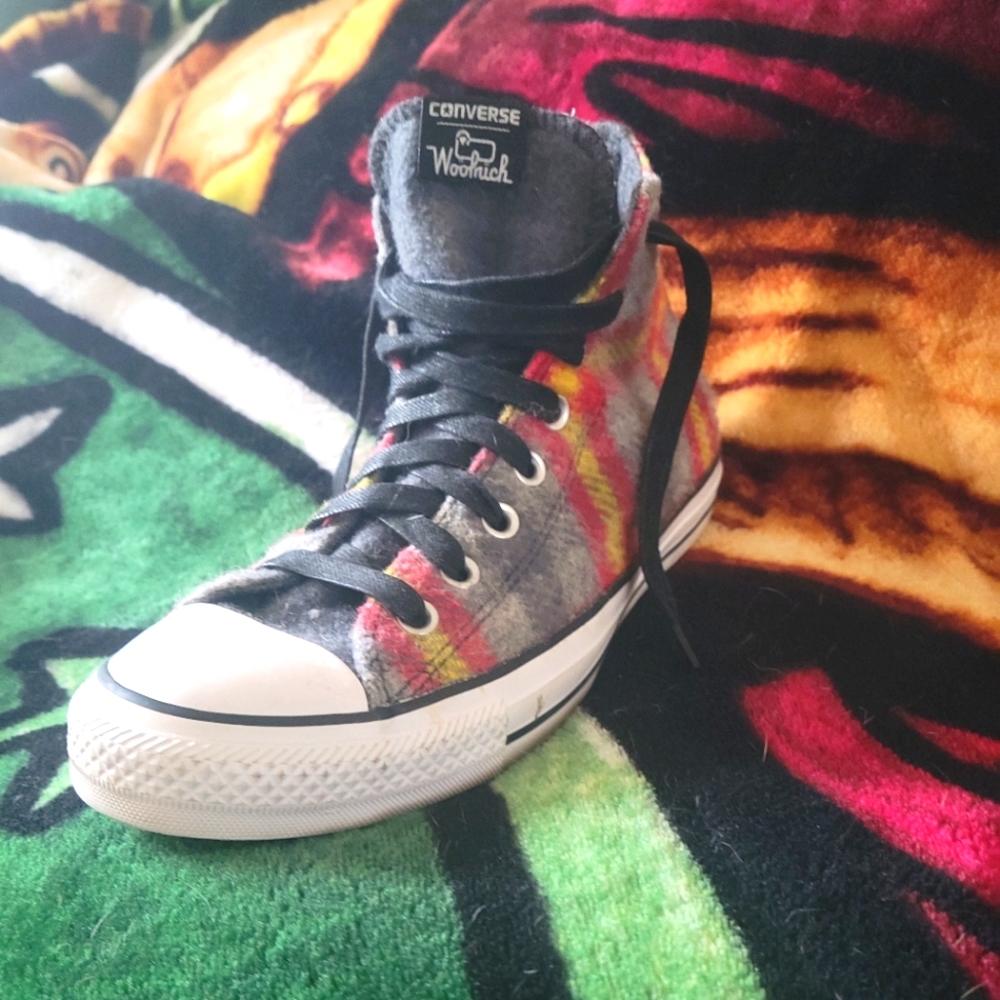 CONVERSE X WOOLRICH MENS 7.5/WOMENS 9.5